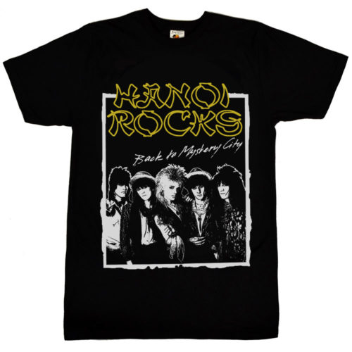 Hanoi Rocks Back To Mystery City T Shirt 1