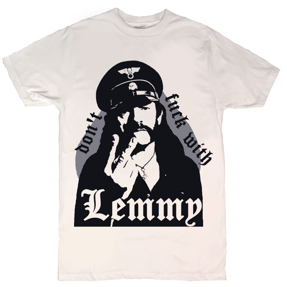 mønt derefter Hals Lemmy Kilmister "Don't Fuck with Lemmy" Men's T-Shirt