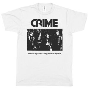 Crime “Hot Wire My Heart” Men’s T-Shirt