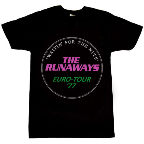 Runaways Waitin For The Nite T Shirt 1