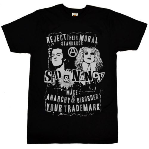 Sid Nancy Reject Their Morals T Shirt 1