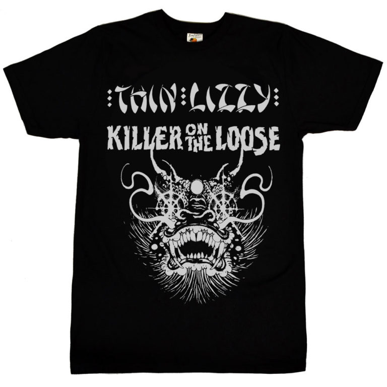 thin lizzy live and dangerous t shirt