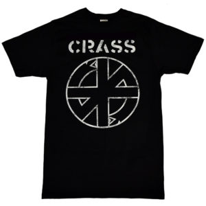Crass Logo T Shirt 1