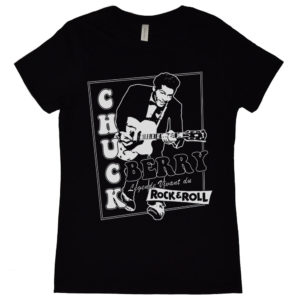 Chuck Berry Legend of Rock and Roll Womens T Shirt