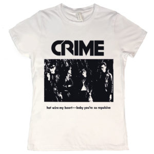 Crime Hot Wire My Heart Womens T Shirt 1
