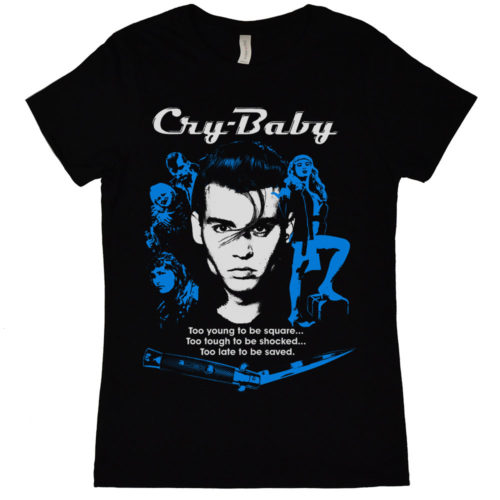 Cry Baby Too Young Womens T Shirt
