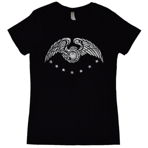 Eagle And Stars Womens T Shirt 1