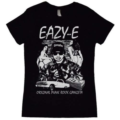 Eazy E Original Punk Rock Gangsta Womens T Shirt 1