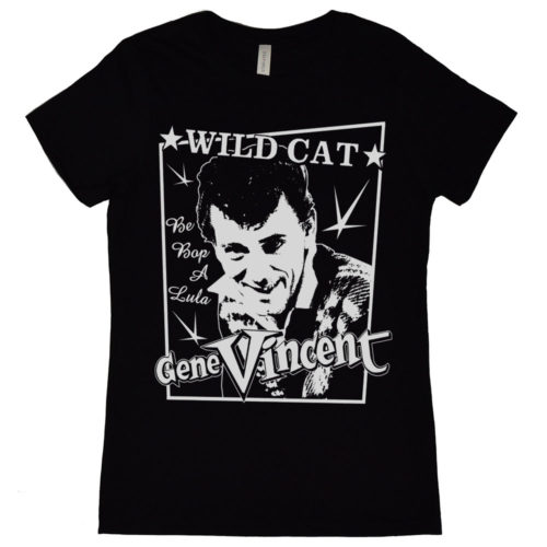 Gene Vincent Wildcat Womens T Shirt