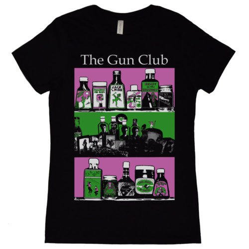 Gun Club Medicine Chest Womens T Shirt