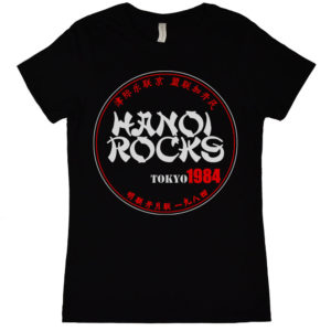 Hanoi Rocks Tokyo 1984 Womens T Shirt 1