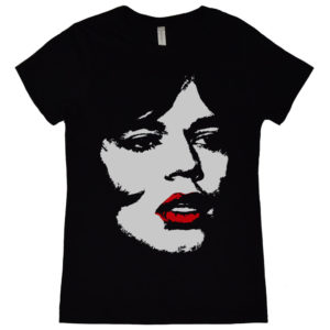 Mick Jagger Face Womens T Shirt