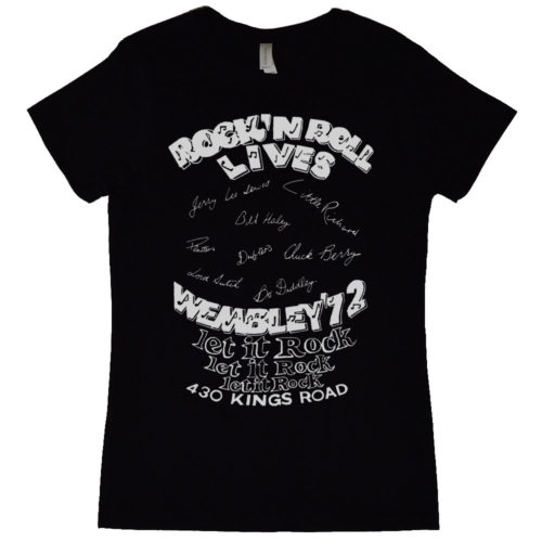 Rock N Roll Lives Webmley 72 Womens T Shirt