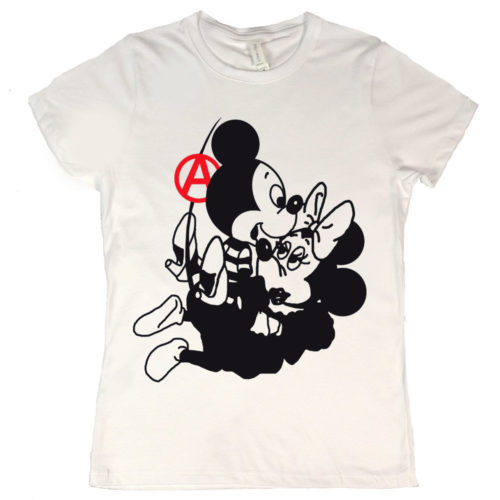 Seditionaries Mickey Does Minnie Womens T Shirt