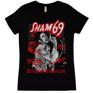 Sham 69 1977 Womens T Shirt