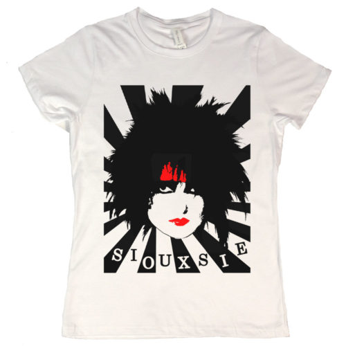 Siouxsie And The Banshees Face Womens T Shirt