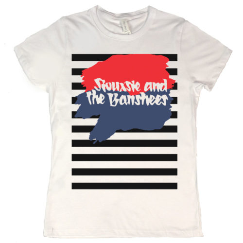 Siouxsie And The Banshees Logo Womens T Shirt