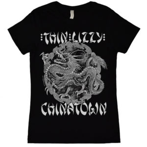 Thin Lizzy Chinatown Womens T Shirt 1