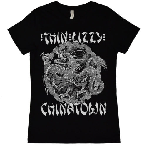 Thin Lizzy Chinatown Womens T Shirt 1