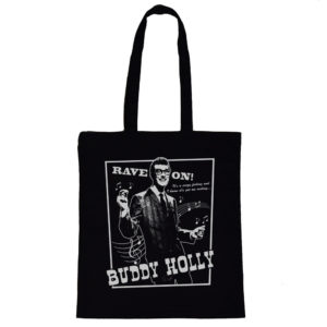 Buddy Holly Rave On Tote Bag 3