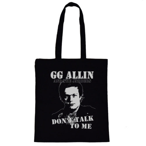 GG Allin Dont Talk To Me Tote Bag 3