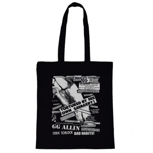GG Allin Toxic Schlock Tote Bag 3