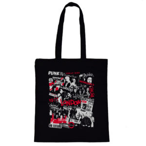 London Punk Collage Tote Bag 2