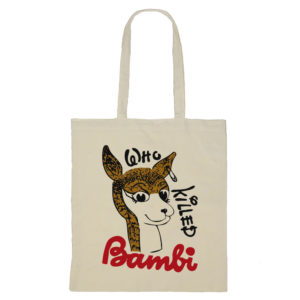 Who Killed Bambi Tote Bag 1