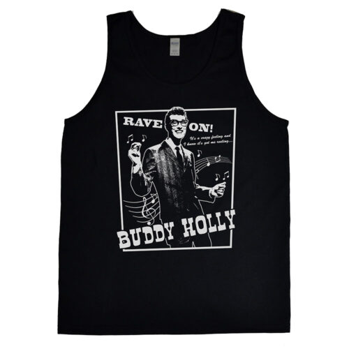 Buddy Holly “Rave On” Men’s Tank Top