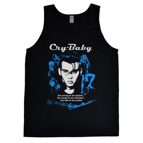 Cry-Baby “Too Young To Be Square” Men’s Tank Top