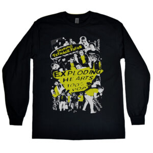 Exploding Hearts, The “(Making) Teenage Faces” Men’s Long Sleeve Shirt