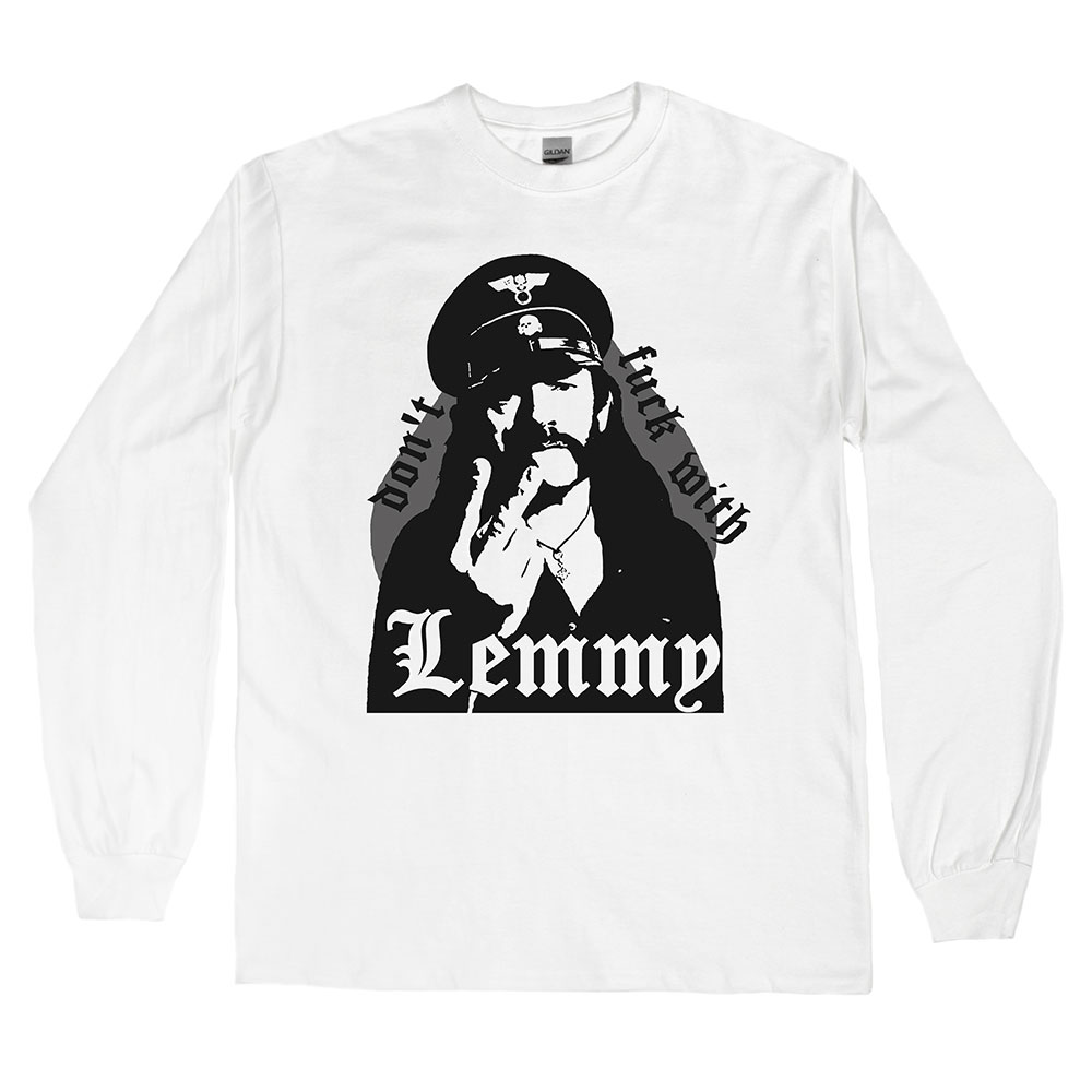 Primitiv kit Alabama Lemmy Kilmister “Don't Fuck with Lemmy” Men's Long Sleeve Shirt