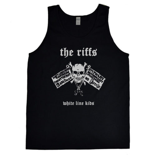 Riffs, The “White Line Kids” Men’s Tank Top
