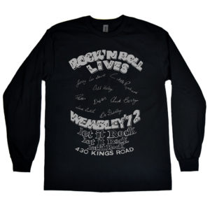 Seditionaries “Rock ‘n Roll Lives Wembley ’72” Men’s Long Sleeve Shirt