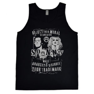 Sid Vicious “Reject Their Moral Standards” Men’s Tank Top