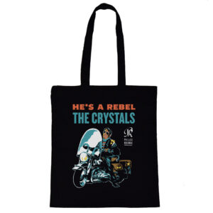 Crystals "He's-A-Rebel" Tote Bag