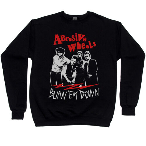 Abrasive Wheels “Burn ’em Down” Men’s Sweatshirt