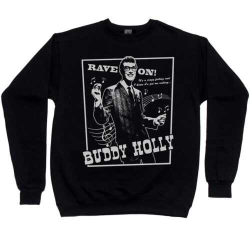 Buddy Holly “Rave On” Men’s Sweatshirt