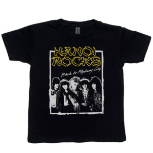 Hanoi Rocks “Back To Mystery City” Kid's T-Shirt
