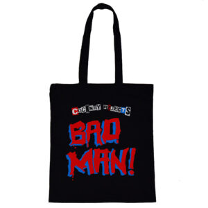 Cockney Rejects "Bad Man" Tote Bag