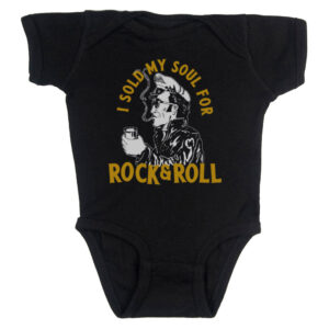I Sold My Soul For Rock & Roll Baby Onesie