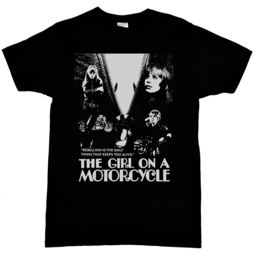Girl on a Motorcycle, The "Rebellion" Men's T-Shirt