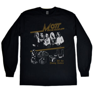 Mott the Hoople "All the Young Dudes" men's long sleeve shirt