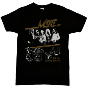 Mott the Hoople "All the Young Dudes" men's t shirt