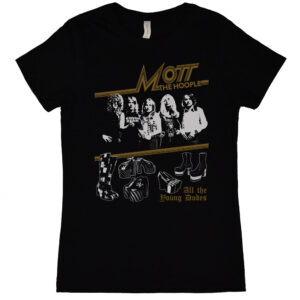 Mott the Hoople "All the Young Dudes" women's t shirt
