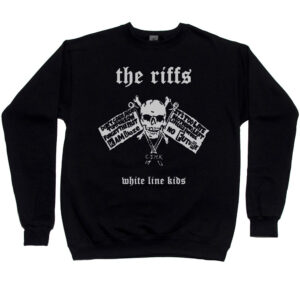 Riffs, The "White Line Kids" Men’s Sweatshirt
