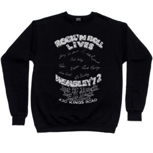 Seditionaries "Rock 'n Roll Lives Wembley '72" Men’s Sweatshirt