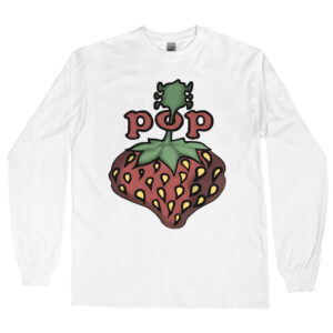 Strawberry Pop Men's Long Sleeve Shirt
