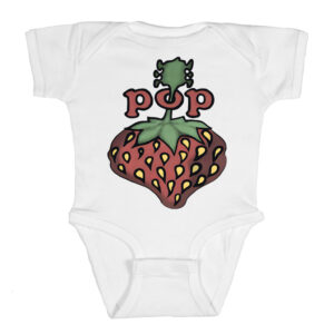 Strawberry Pop Baby Onesie