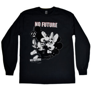 Mickey Does Minnie "No Future" Men's Long Sleeve Shirt